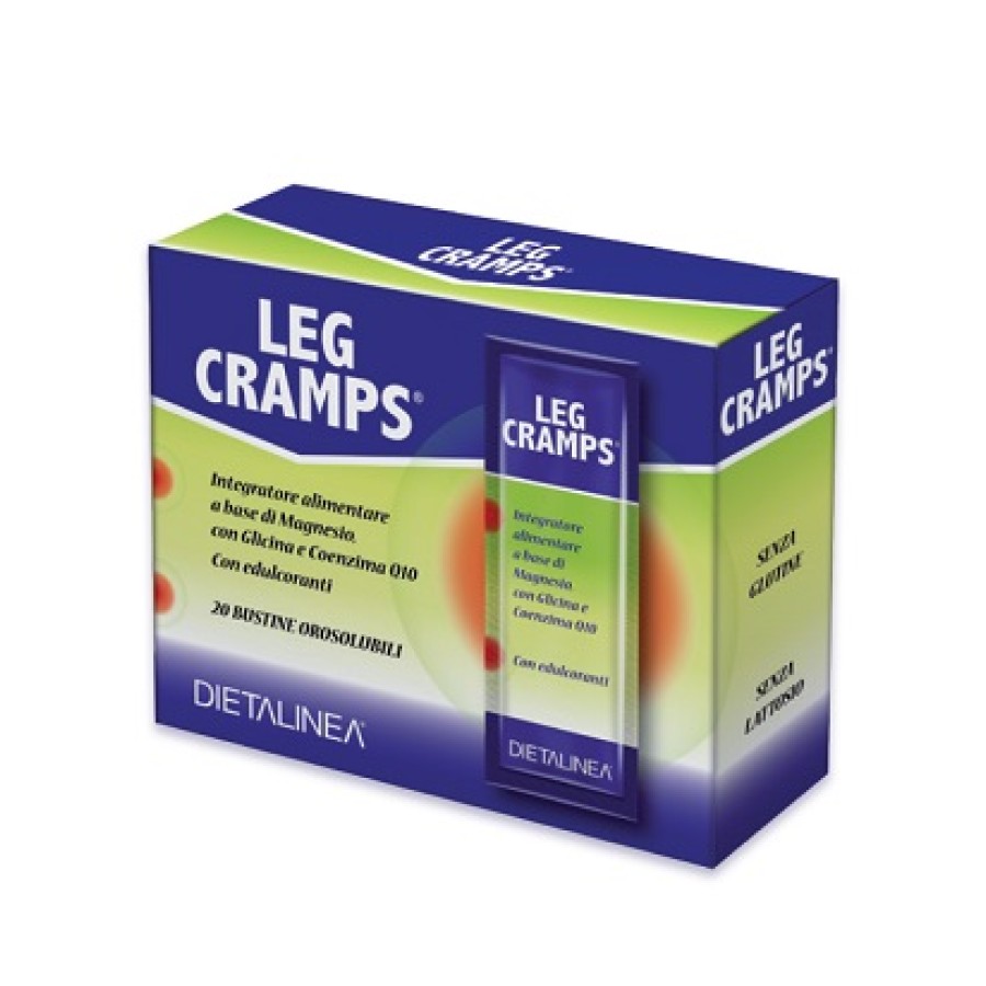 LEG CRAMPS 20 BUSTINE OROSULUBILI DIETALINEA 25 G LEG CRAMPS 20 BUSTINE OROSULUBILI DIETALINEA 25 G
