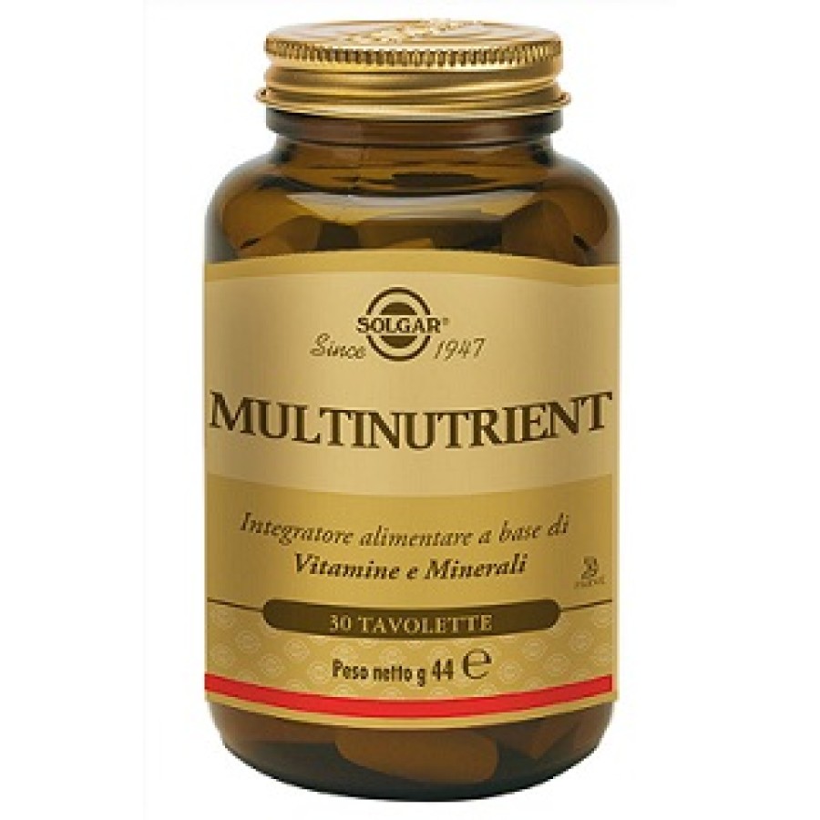 MULTINUTRIENT SOLGAR 30 TAVOLETTE