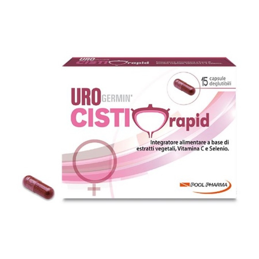 UROGERMIN CISTI RAPID 15 CAPSULE DEGLUTIBILI