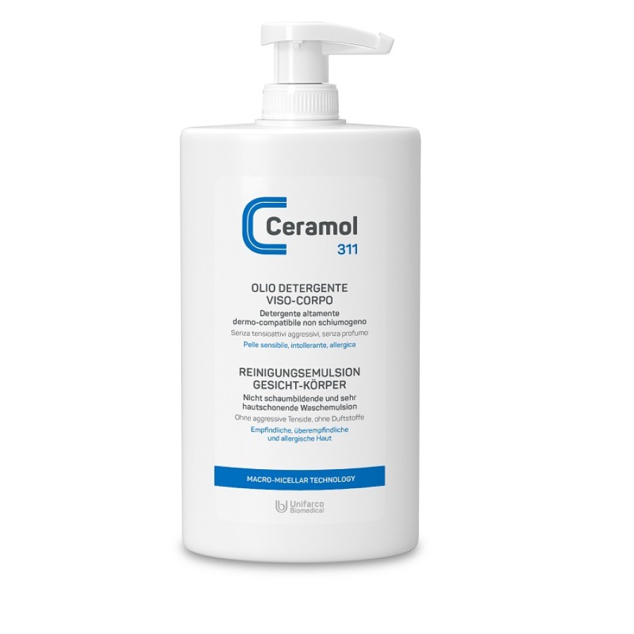 CERAMOL OLIO DETERGENTE VISO/CORPO 400 ML