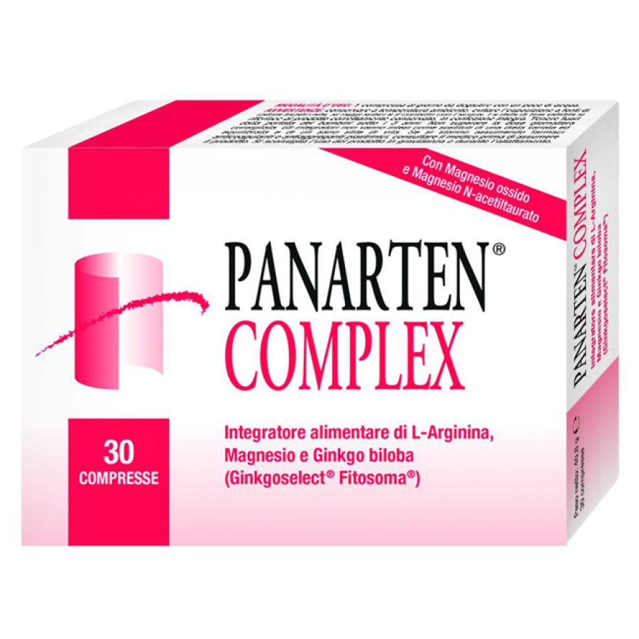 PANARTEN COMPLEX 30 COMPRESSE PANARTEN COMPLEX 30 COMPRESSE