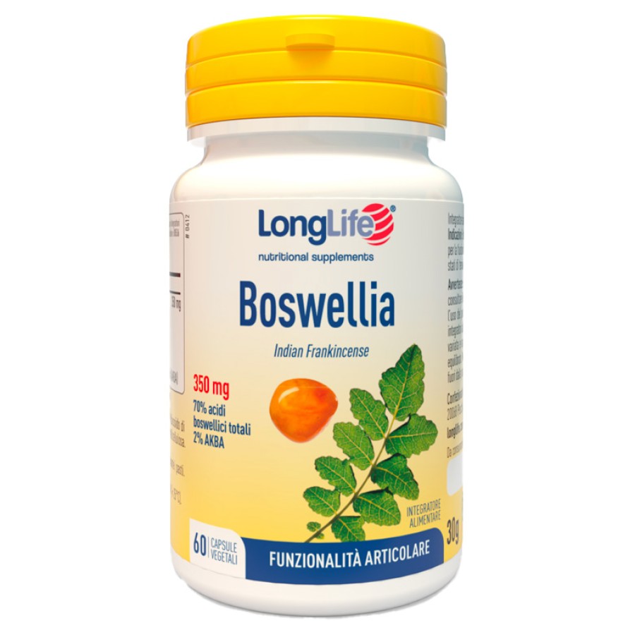 LONGLIFE BOSWELLIA 60 CAPSULE VEGETALI