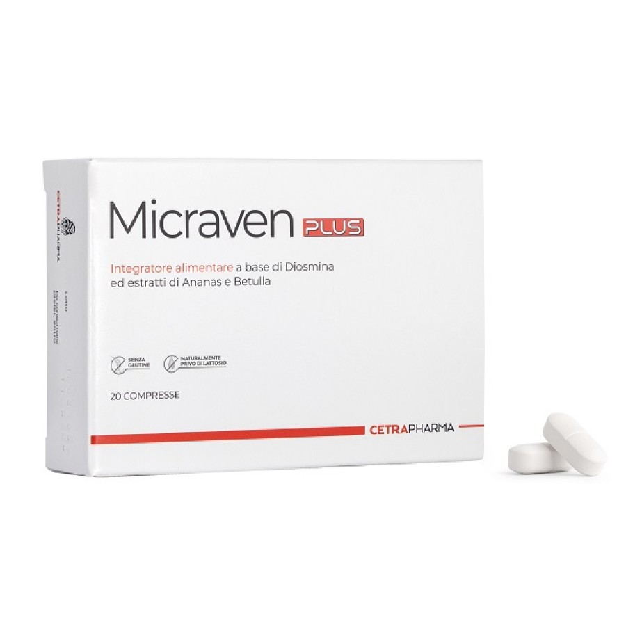 MICRAVEN PLUS 20 COMPRESSE DA 1030 MG MICRAVEN PLUS 20 COMPRESSE DA 1030 MG
