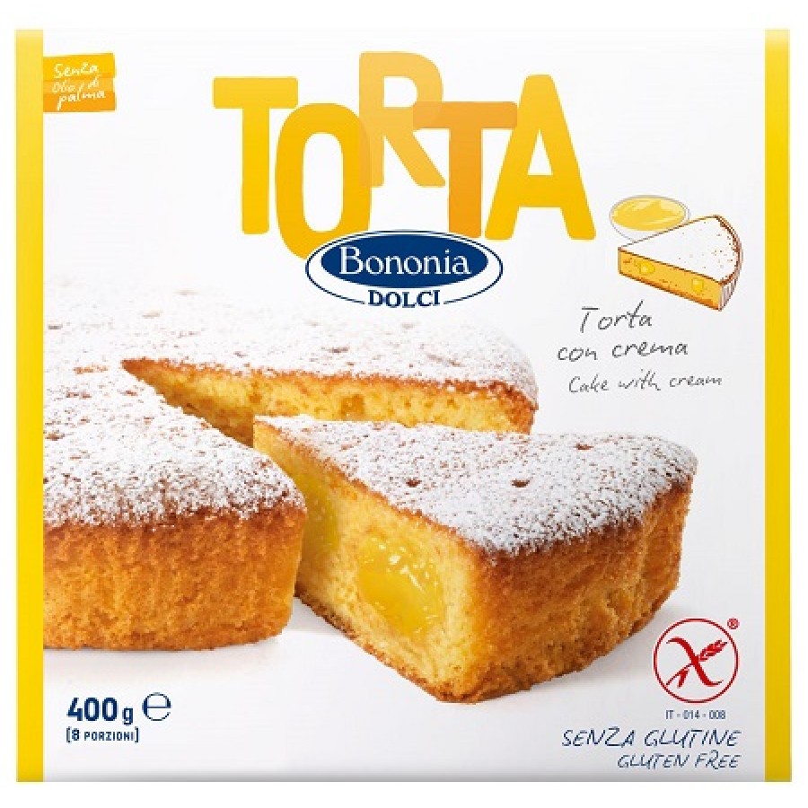 BONONIA TORTA CON CREMA SENZA GLUTINE 400 G