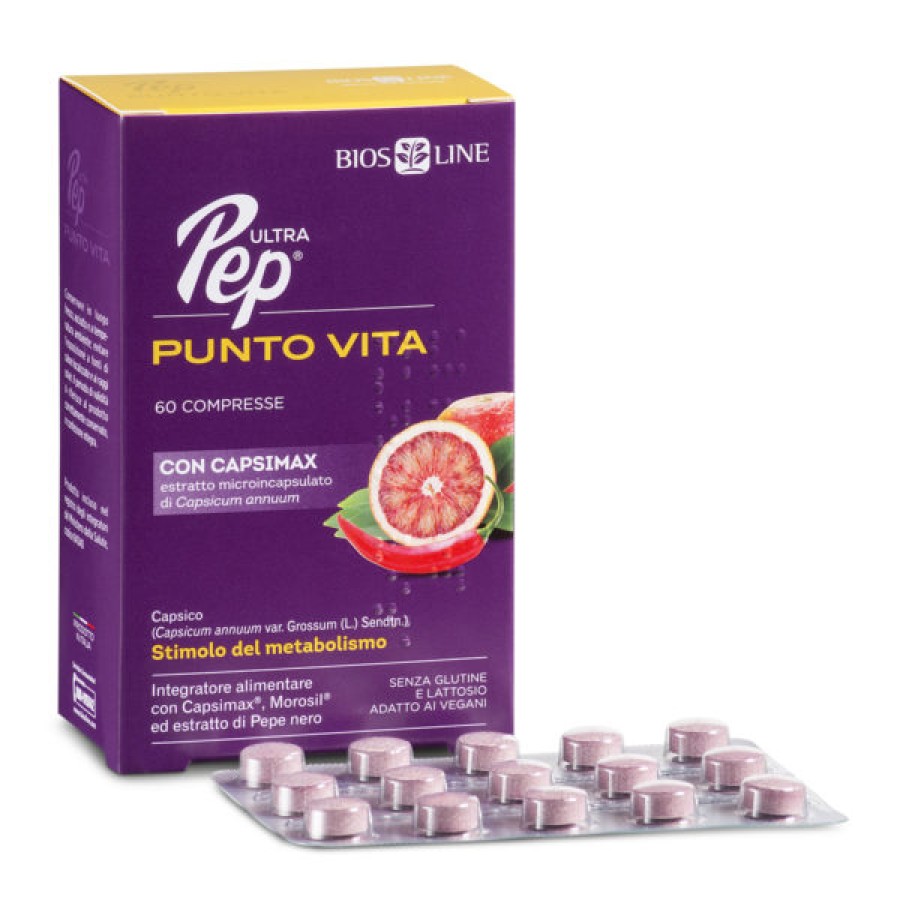 ULTRA PEP PUNTO VITA 60 COMPRESSE ULTRA PEP PUNTO VITA 60 COMPRESSE