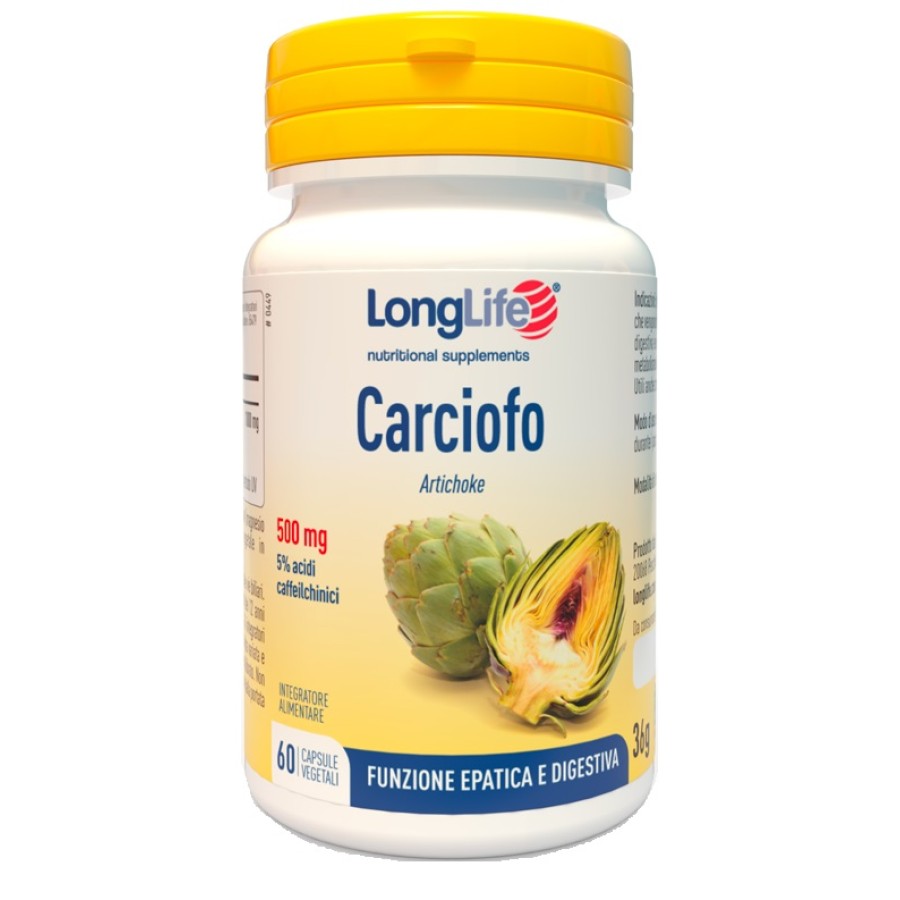 LONGLIFE CARCIOFO 60 CAPSULE VEGETALI