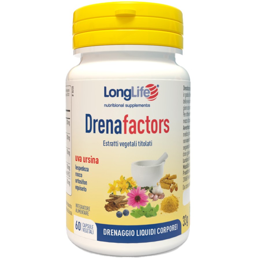 LONGLIFE DRENAFACTORS 60 CAPSULE LONGLIFE DRENAFACTORS 60 CAPSULE