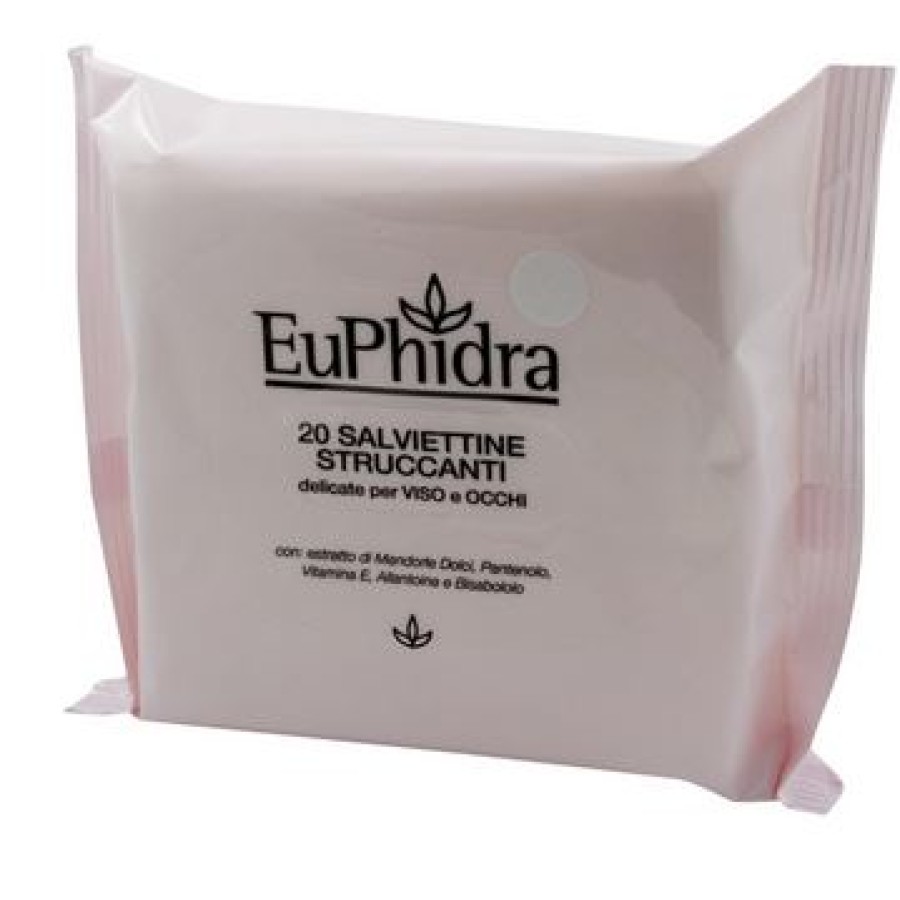 EUPHIDRA SALVIETTINE STRUCCANTI 20 PEZZI EUPHIDRA SALVIETTINE STRUCCANTI 20 PEZZI