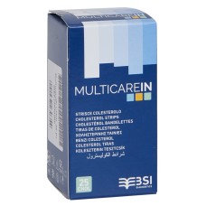 STRISCE MISURAZIONE GLICEMIA MULTICARE IN GLUCOSIO ELETTRODO 50 PEZZI