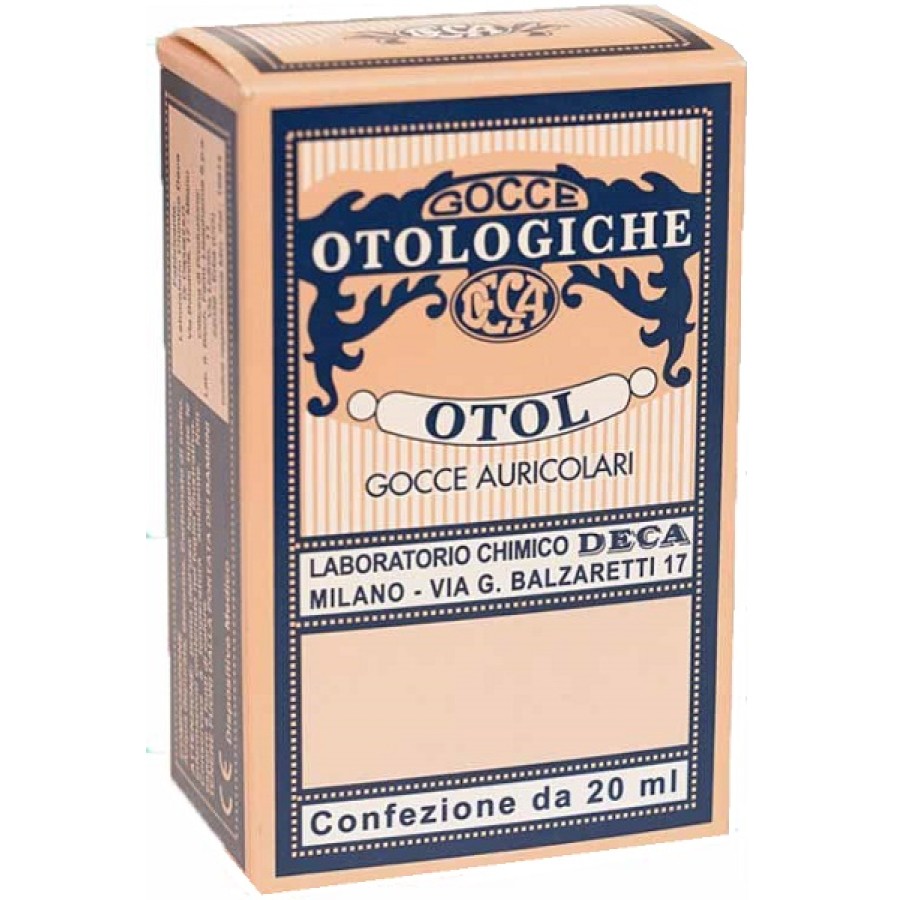OTOL GOCCE AURICOLARI 20 ML OTOL GOCCE AURICOLARI 20 ML