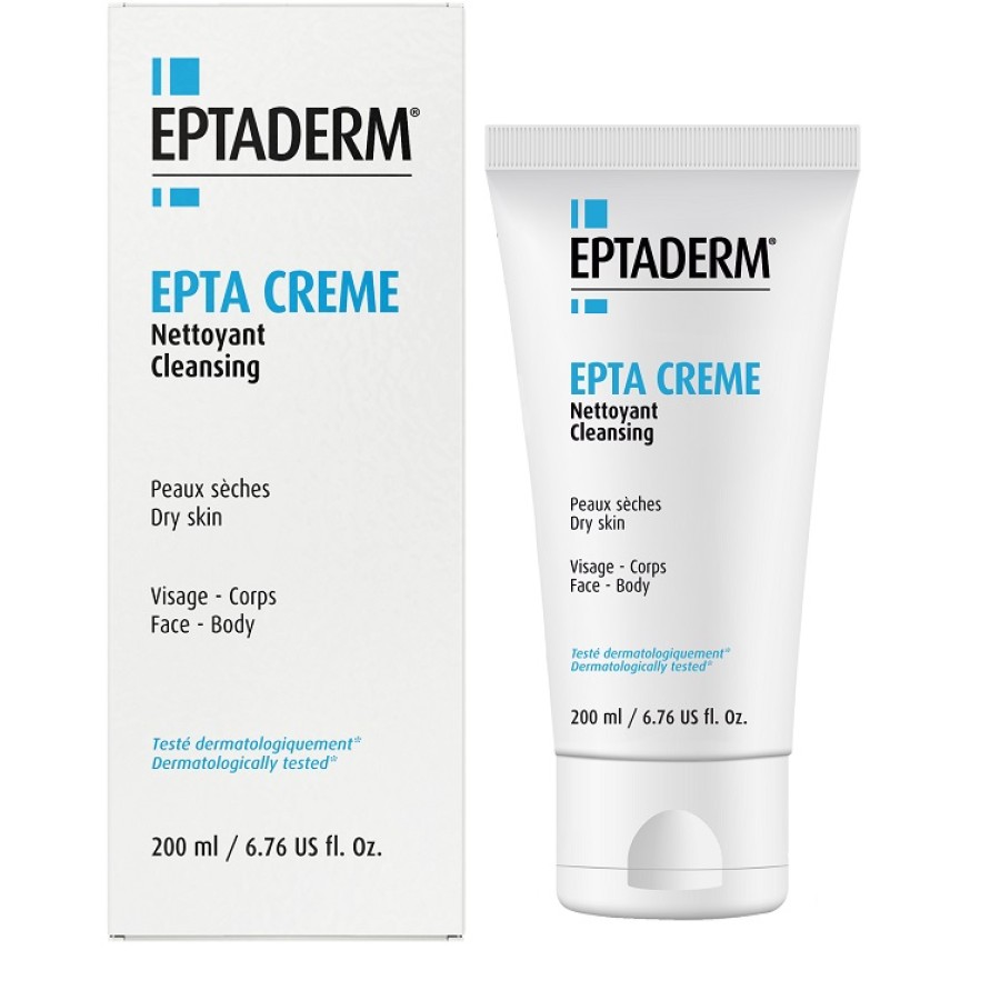 EPTA CREME PELLI SECCHE DETERGENTE VISO CORPO 200 ML EPTA CREME PELLI SECCHE DETERGENTE VISO CORPO 200 ML
