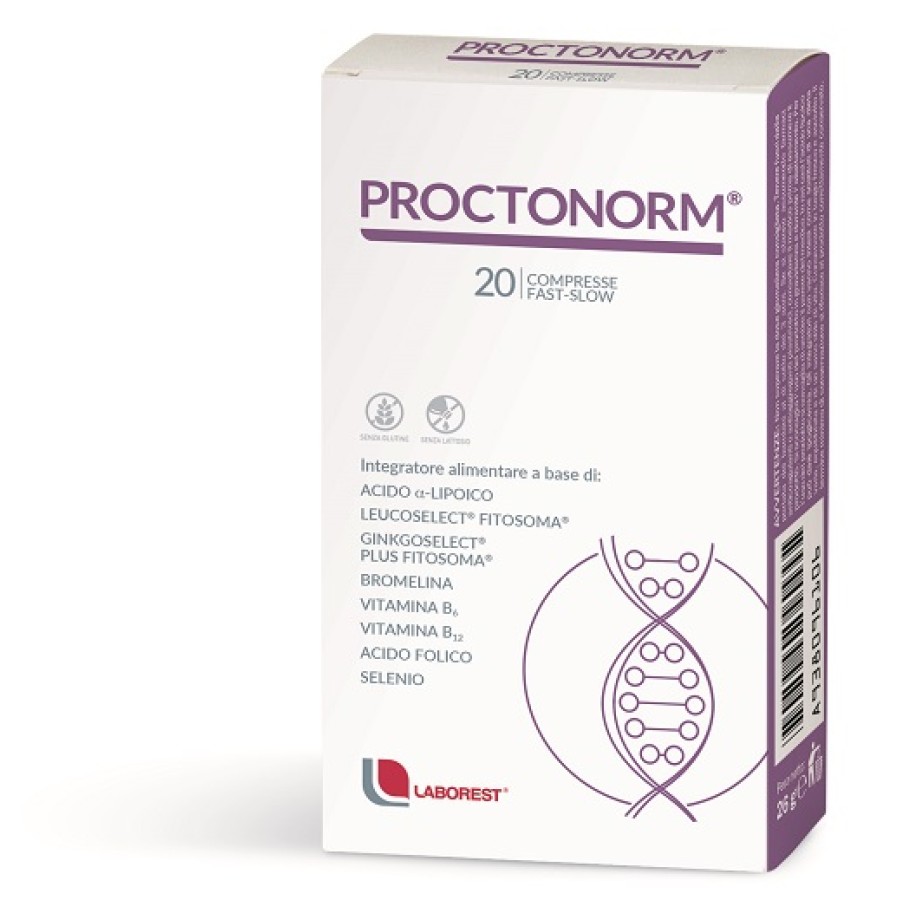 PROCTONORM 20 COMPRESSE PROCTONORM 20 COMPRESSE
