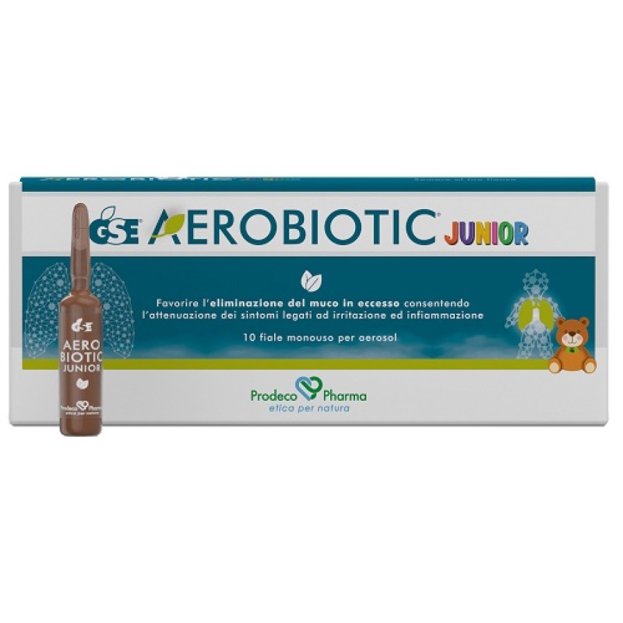 GSE AEROBIOTIC JUNIOR 10FLACONCINI DA 50ML