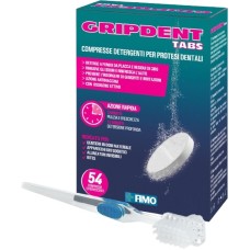 GRIPDENT TABS 54CPS + SPAZZOLINO PULITORE
