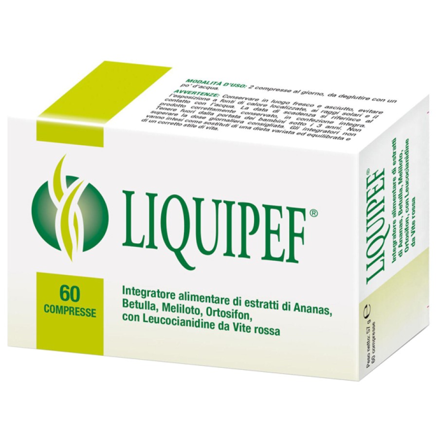 LIQUIPEF 60 COMPRESSE LIQUIPEF 60 COMPRESSE