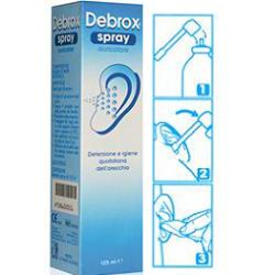DEBROX SPRAY AURICOLARE FLACONE 125ML DEBROX SPRAY AURICOLARE FLACONE 125ML