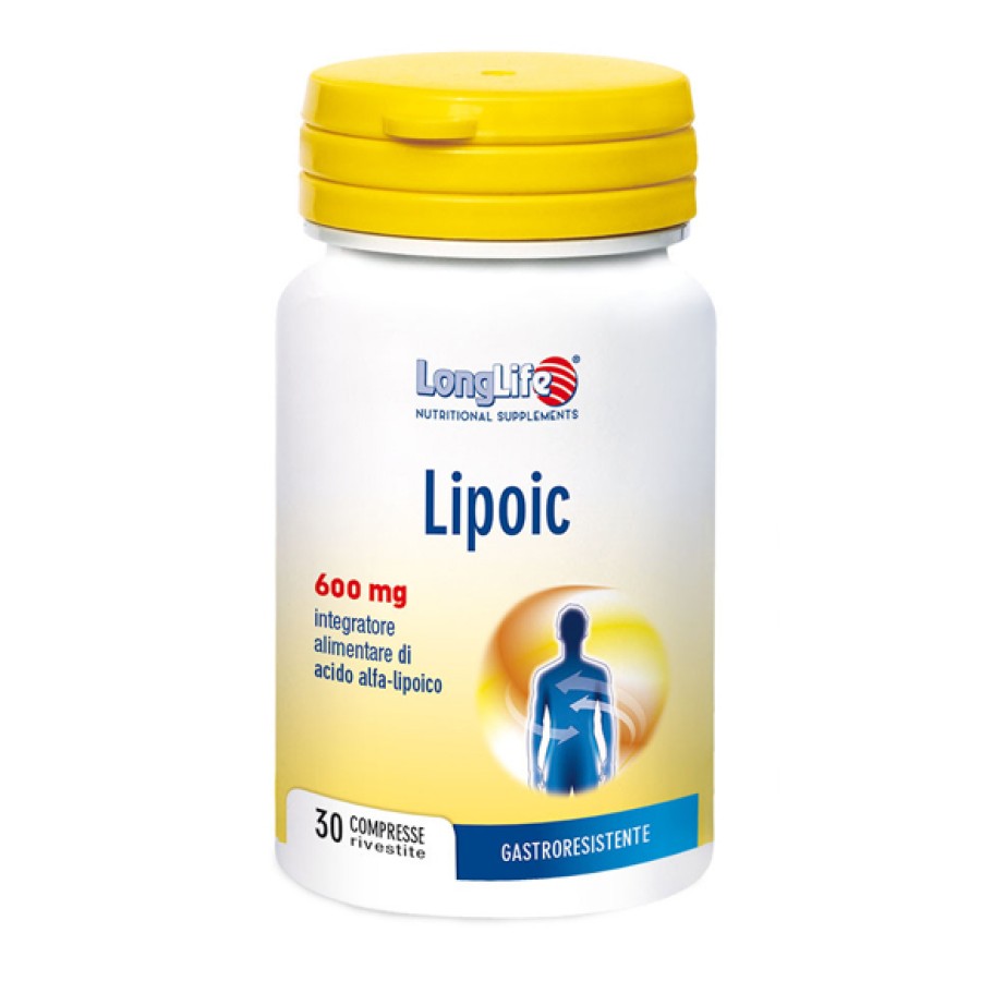 LONGLIFE LIPOIC 30 COMPRESSE LONGLIFE LIPOIC 30 COMPRESSE