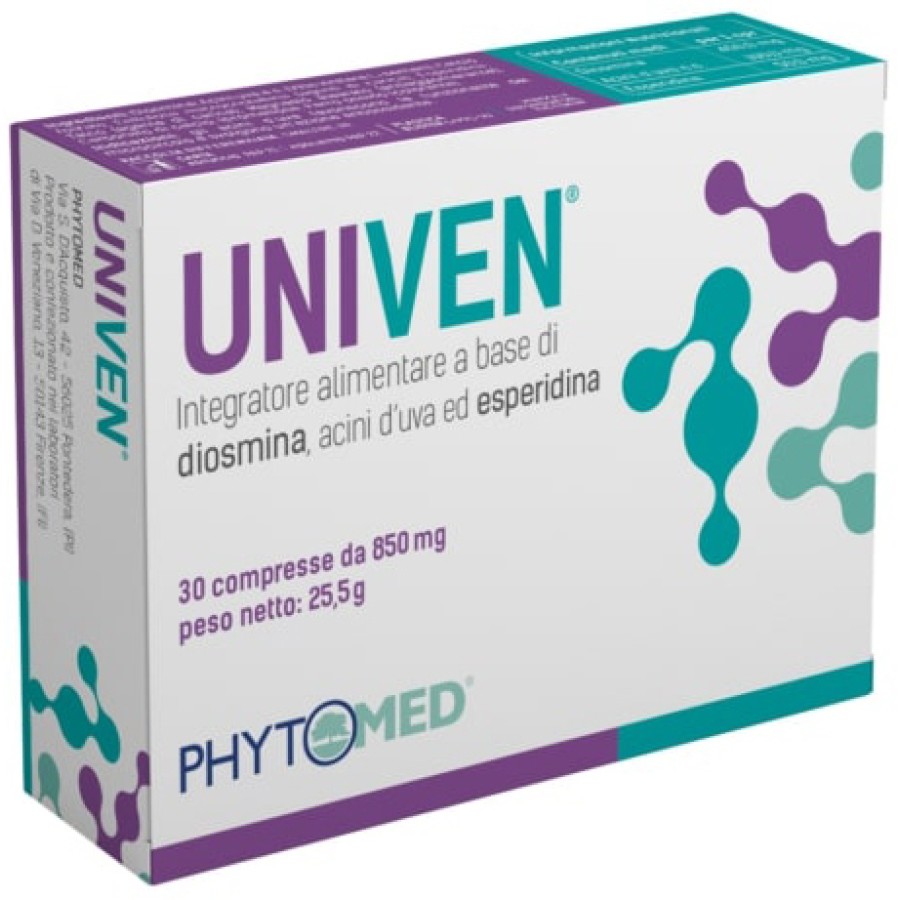 UNIVEN 30 COMPRESSE 850 MG UNIVEN 30 COMPRESSE 850 MG