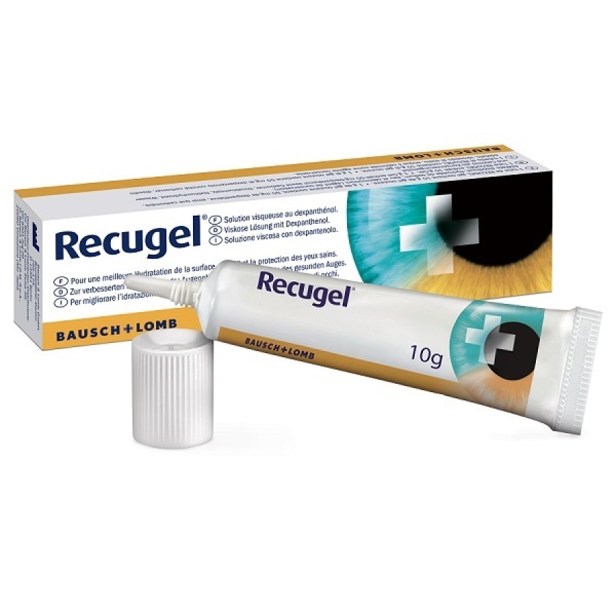 RECUGEL GEL OCULARE DEXAPANTENOLO TUBETTO 10 G RECUGEL GEL OCULARE DEXAPANTENOLO TUBETTO 10 G