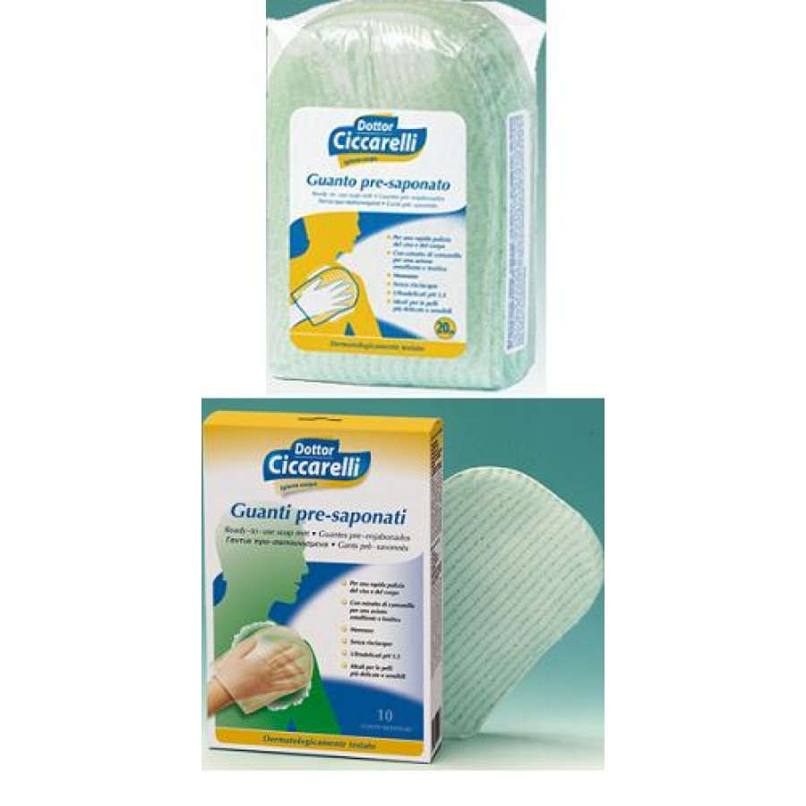 CICCARELLI GUANTO PRESAPONATO 20 PEZZI CICCARELLI GUANTO PRESAPONATO 20 PEZZI