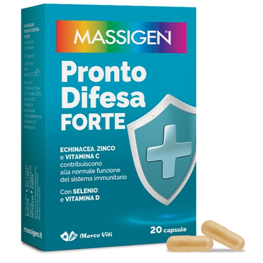 MASSIGEN PRONTO DIFESA FORTE 20 CAPSULE MASSIGEN PRONTO DIFESA FORTE 20 CAPSULE