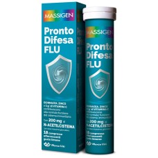 MASSIGEN PRONTO DIFESA FLU 18 COMPRESSE EFFERVESCENTI