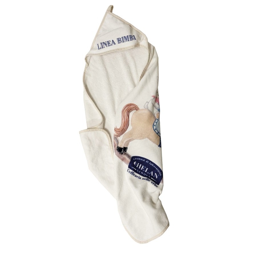 BIMBI FIOCCO DI COTONE ACCAPPATOIO 100% SPUGNA DI COTONE VELOUR