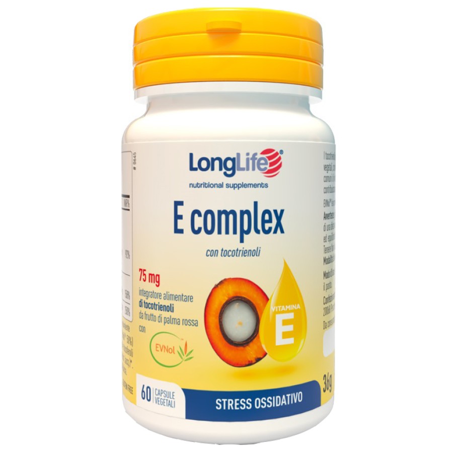 LONGLIFE E COMPLEX 60 CAPSULE VEGETALI