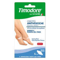TIMODORE CEROTTO ANTIVESCICHE DORSO E PIANTA PIEDE 5 PEZZI