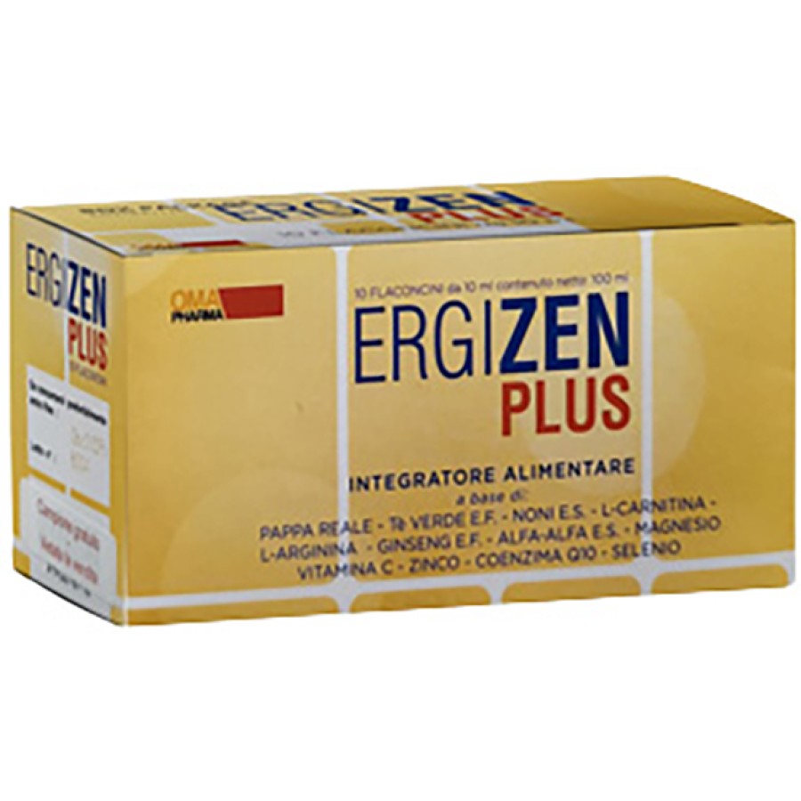 ERGIZEN PLUS INTEGRATORE ENERGIZZANTE 10 FLACONCINI DA 10 ML