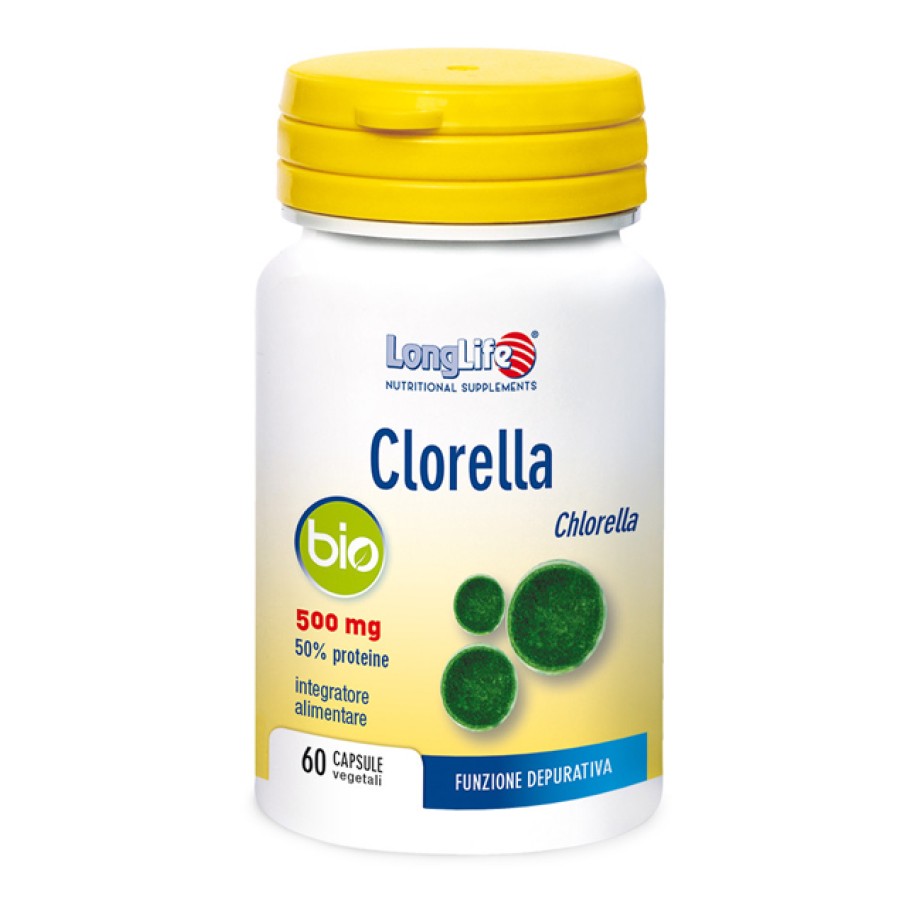 LONGLIFE CLORELLA BIO 60 CAPSULE LONGLIFE CLORELLA BIO 60 CAPSULE