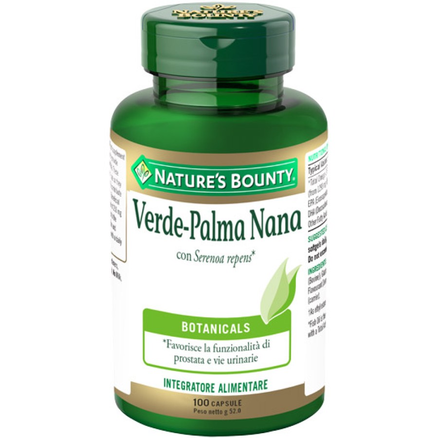 VERDE PALMA NANA 100 CAPSULE 52,00 G VERDE PALMA NANA 100 CAPSULE 52,00 G