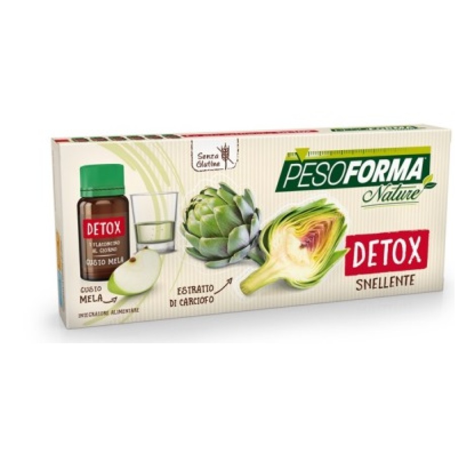 PESOFORMA NATURE DETOX SNELLENTE 6 FLACONCINI DA 10 ML PESOFORMA NATURE DETOX SNELLENTE 6 FLACONCINI DA 10 ML