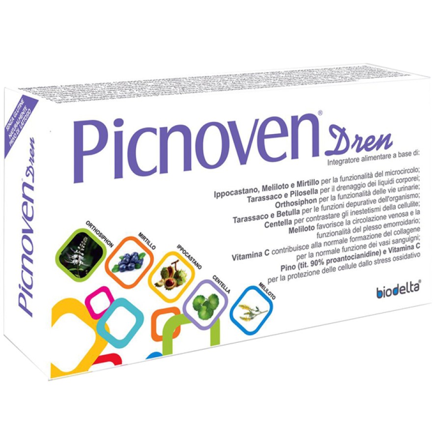 PICNOVEN DREN 50 COMPRESSE 31 G PICNOVEN DREN 50 COMPRESSE 31 G