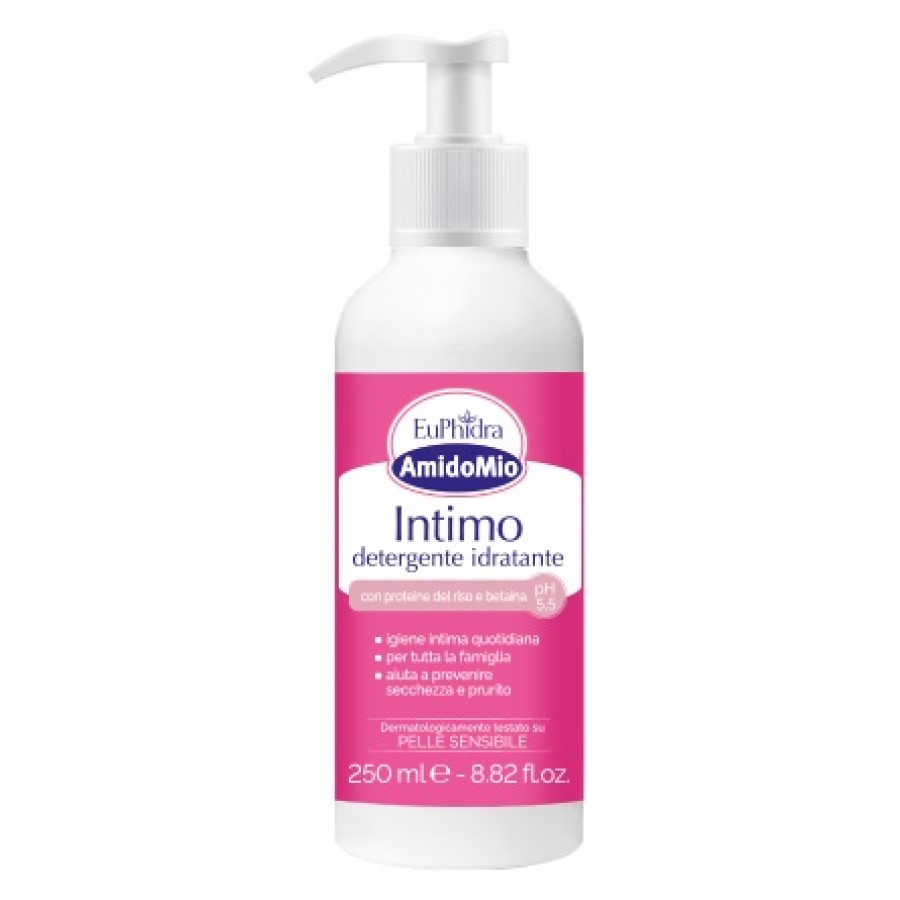 EUPHIDRA AMIDOMIO INTIMO DETERGENTE IDRATANTE 250 ML EUPHIDRA AMIDOMIO INTIMO DETERGENTE IDRATANTE 250 ML