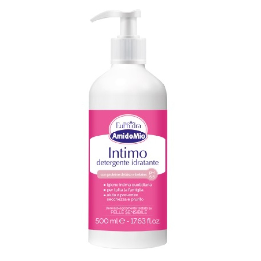 EUPHIDRA AMIDOMIO INTIMO DETERGENTE IDRATANTE 500 ML EUPHIDRA AMIDOMIO INTIMO DETERGENTE IDRATANTE 500 ML