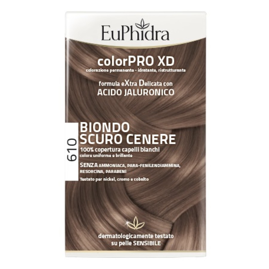 EUPHIDRA COLORPRO XD610 BIONDO SCURO 50 ML EUPHIDRA COLORPRO XD610 BIONDO SCURO 50 ML