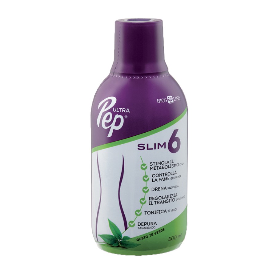 ULTRA PEP SLIM 6 TE' VERDE 500 ML CON EDULCORANTE ULTRA PEP SLIM 6 TE' VERDE 500 ML CON EDULCORANTE