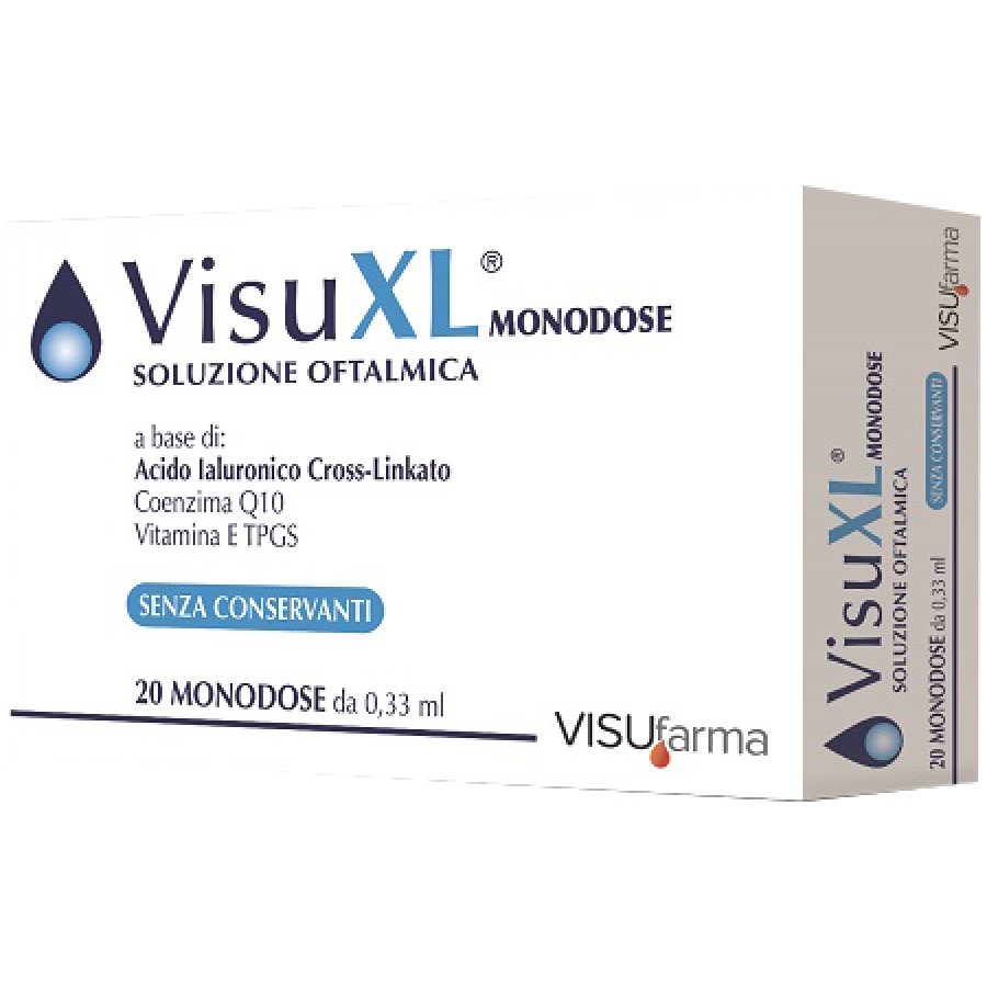 VISUXL MONODOSE SOLUZIONE OFTALMICA 20 PEZZI 0,33 ML VISUXL MONODOSE SOLUZIONE OFTALMICA 20 PEZZI 0,33 ML