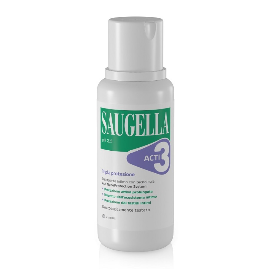 SAUGELLA ACTI3 DETERGENTE INTIMO 250 ML SAUGELLA ACTI3 DETERGENTE INTIMO 250 ML
