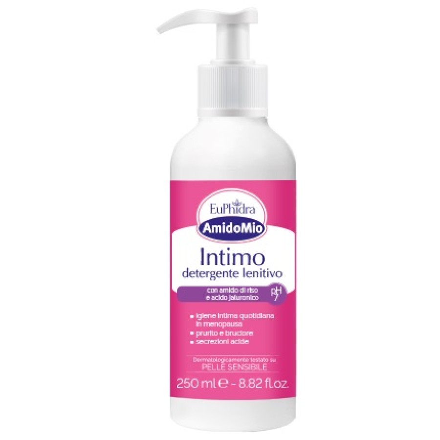 EUPHIDRA AMIDOMIO INTIMO DETERGENTE LENITIVO PH 7 250 ML EUPHIDRA AMIDOMIO INTIMO DETERGENTE LENITIVO PH 7 250 ML