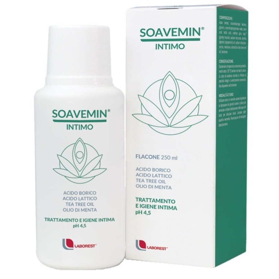 SOAVEMIN INTIMO CON ACIDO BORICO 250 ML SOAVEMIN INTIMO CON ACIDO BORICO 250 ML