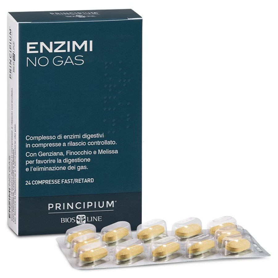 PRINCIPIUM ENZIMI NO GAS FAST/RETARD 24 COMPRESSE PRINCIPIUM ENZIMI NO GAS FAST/RETARD 24 COMPRESSE