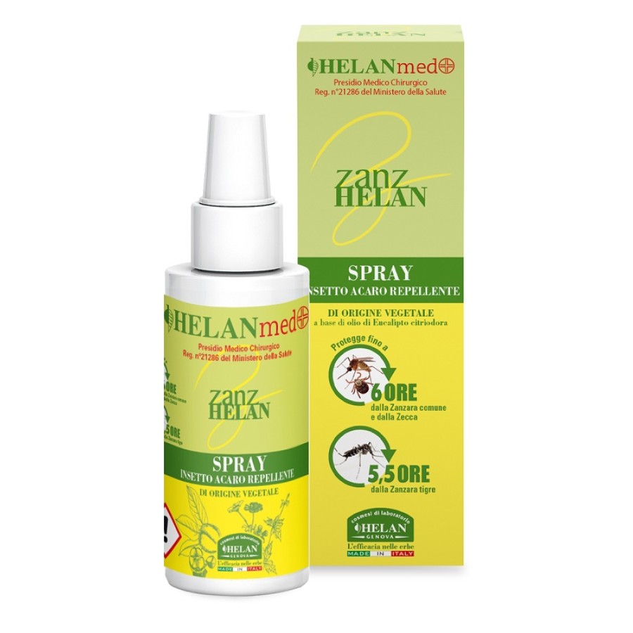 ZANHELAN INSETTOREPELLENTE VEGETALE SPRAY ECOLOGICO 100 ML