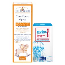 SOLE BIMBI LATTE SOLARE SPRAY SPF50+ 100 ML + MEDUSE HELP GEL MARINO DOPO PUNTURA ROLL ON 25 ML