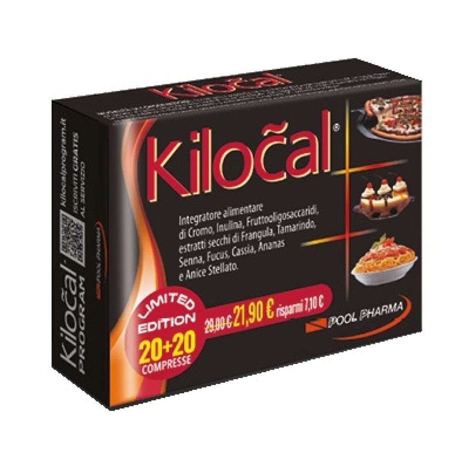KILOCAL 20 COMPRESSE + 20 COMPRESSE