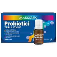 MASSIGEN PROBIOTICI 10 FLACONCINI X 8 ML PREZZO PIENO