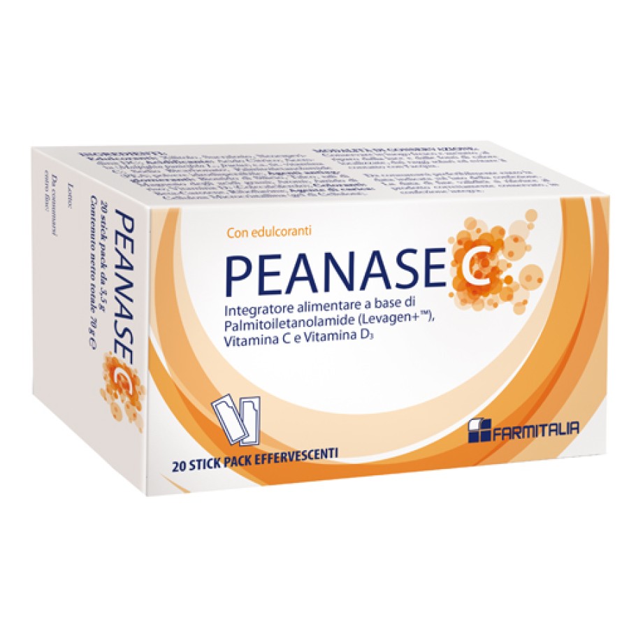 PEANASE C 20 STICK PACK EFFERVESCENTI PEANASE C 20 STICK PACK EFFERVESCENTI