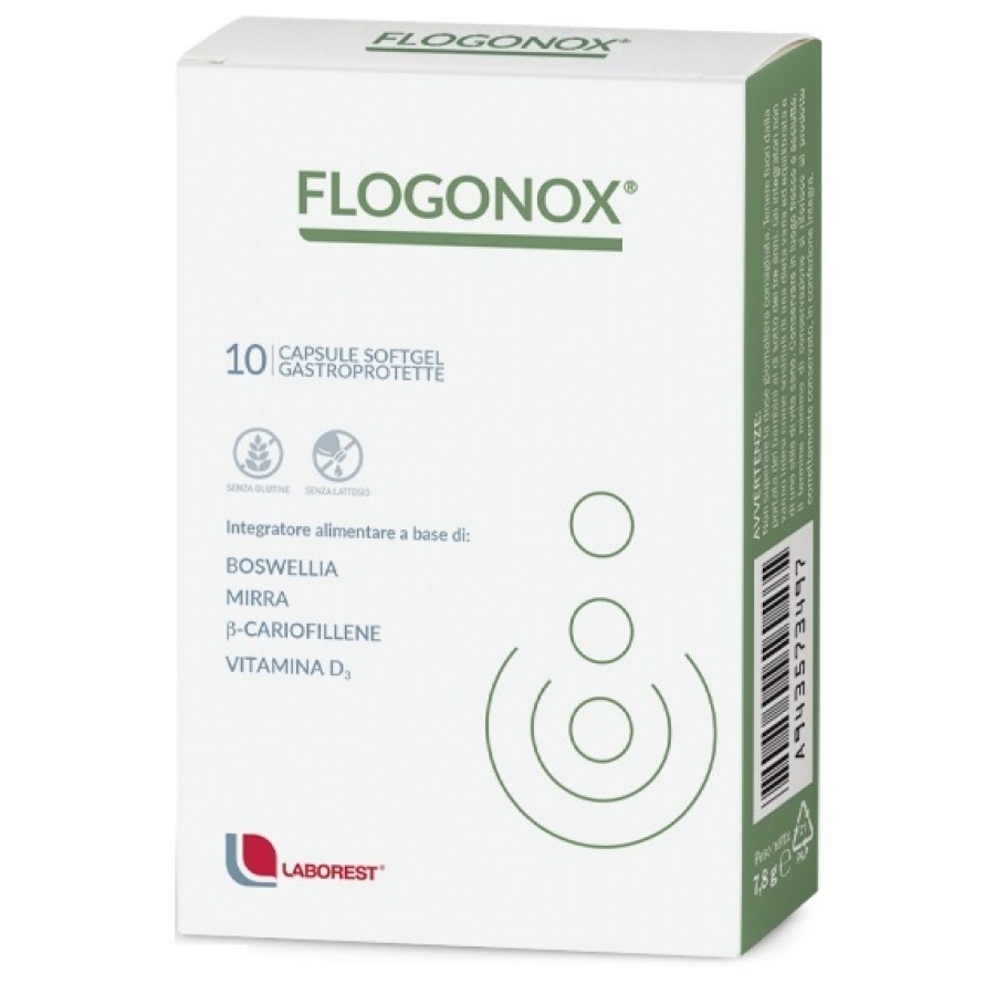 FLOGONOX 10 CAPSULE GASTROPROTETTE FLOGONOX 10 CAPSULE GASTROPROTETTE