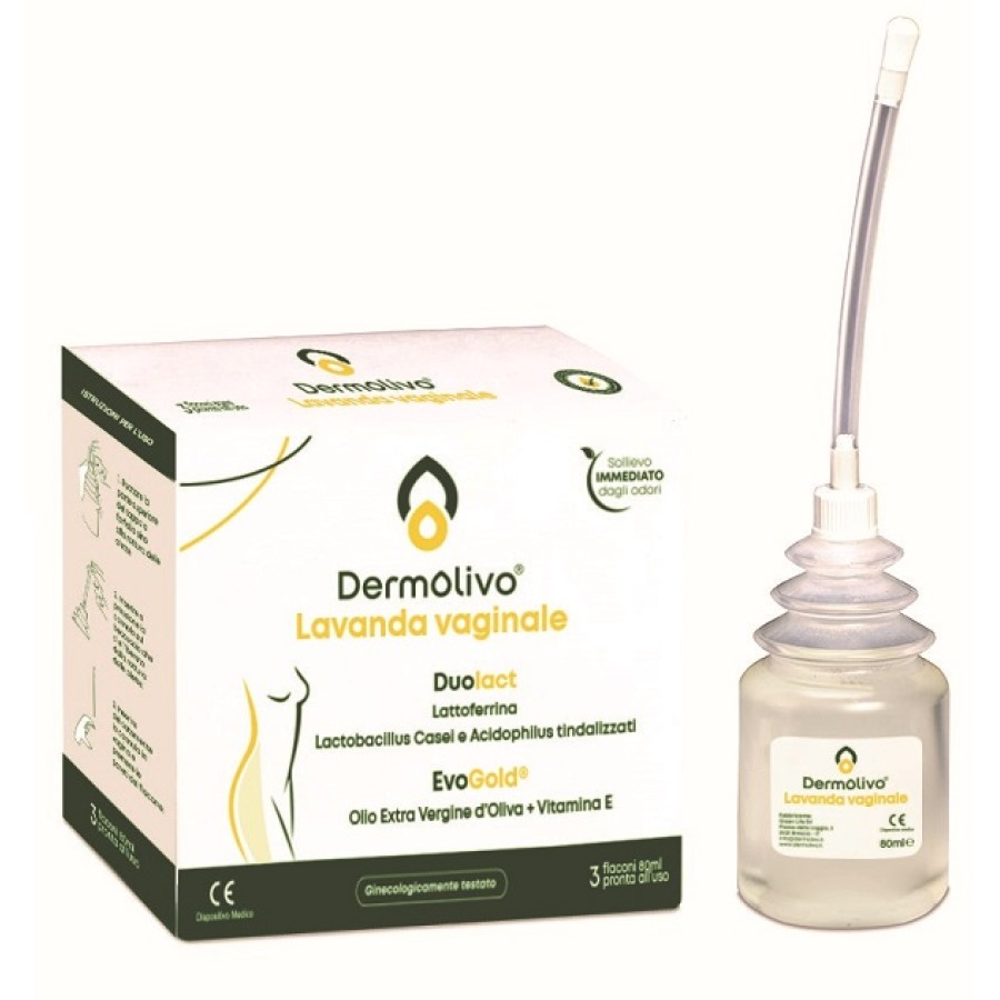 DERMOLIVO LAVANDA VAGINALE 3 FIALE DA 80 ML DERMOLIVO LAVANDA VAGINALE 3 FIALE DA 80 ML